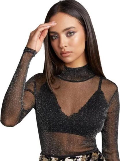 BLUSA BRILLOS NEGRO HOLLY LAND PREMIUM - Image 4