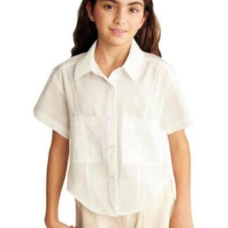 BLUSA CAMISERA BLANCO HOLLY LAND KIDS