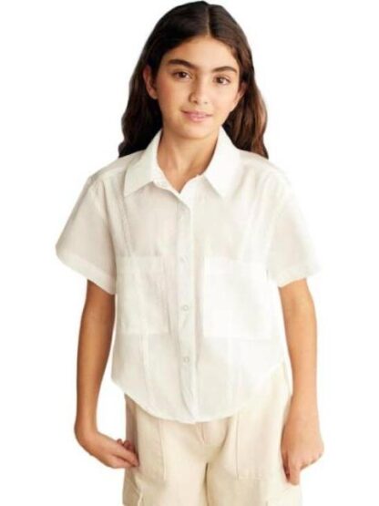 BLUSA CAMISERA BLANCO HOLLY LAND KIDS