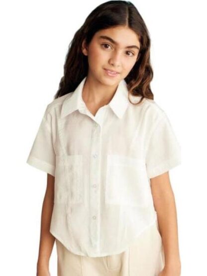 BLUSA CAMISERA BLANCO HOLLY LAND KIDS - Image 3