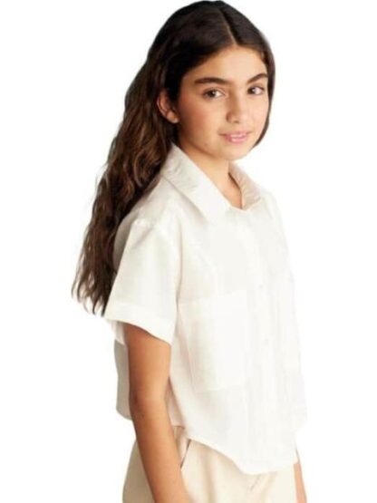 BLUSA CAMISERA BLANCO HOLLY LAND KIDS - Image 4