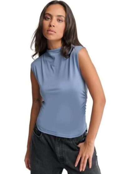 BLUSA CASUAL AZUL HOLLY LAND - Image 2