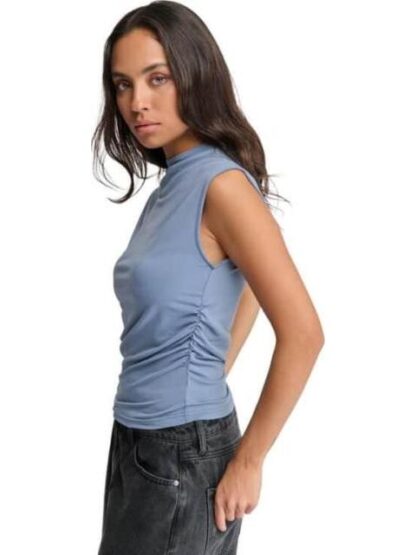 BLUSA CASUAL AZUL HOLLY LAND - Image 4