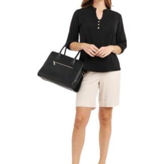 BLUSA CON BOTONES NEGRO YAELI FASHION
