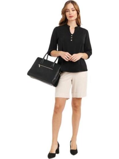 BLUSA CON BOTONES NEGRO YAELI FASHION