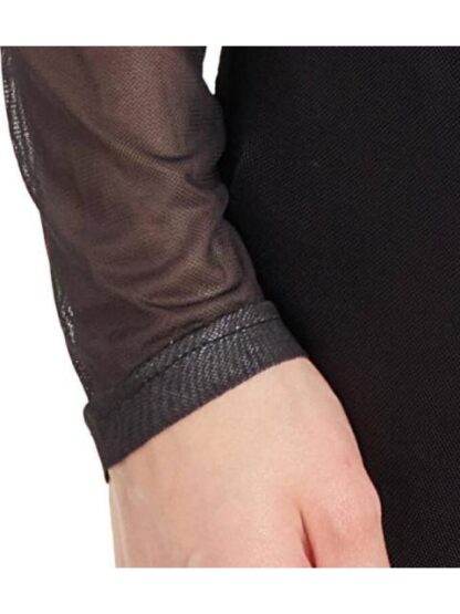 BLUSA CON TRANSPARENCIA NEGRO HOLLY LAND - Image 4