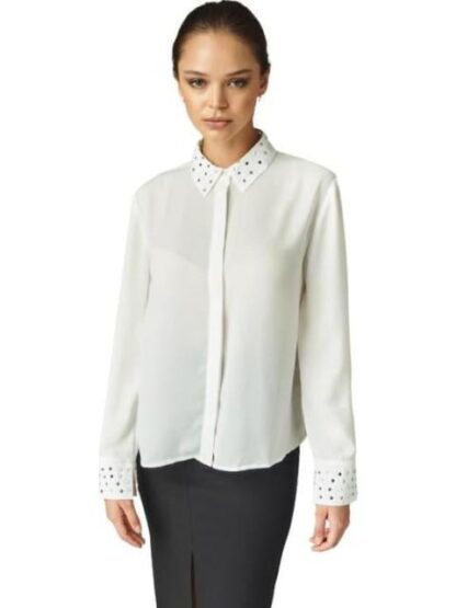BLUSA CORBATIN BLANCO HOLLY LAND