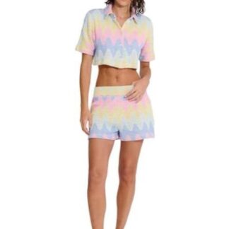 BLUSA CROP TOP MULTICOLOR HOLLY LAND