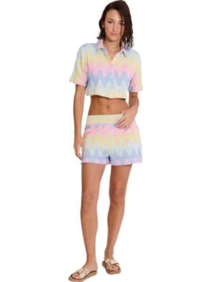 BLUSA CROP TOP MULTICOLOR HOLLY LAND