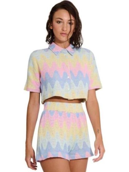 BLUSA CROP TOP MULTICOLOR HOLLY LAND - Image 2
