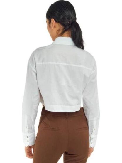 CAMISA CROP BLANCO HOLLY LAND - Image 2