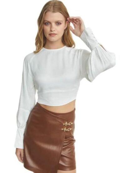 BLUSA MANGA LARGA BLANCO HOLLY LAND - Image 4