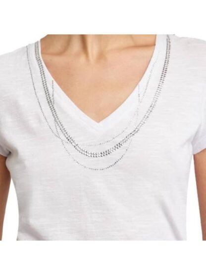 BLUSA MANGA CORTA BLANCO HOLLY LAND - Image 5