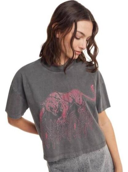 PLAYERA ESTAMPADA GRIS HOLLY LAND - Image 2