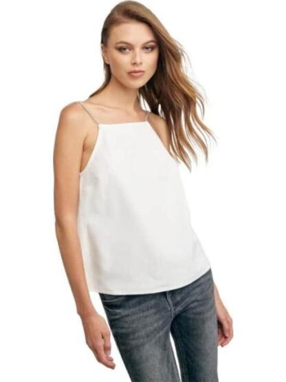 BLUSA TIRANTES CON BRILLOS MARFIL HOLLY LAND - Image 4