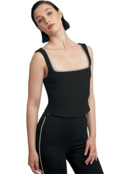 BLUSA SIN MANGAS NEGRO HOLLY LAND - Image 2
