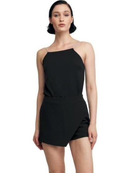 BLUSA TIRANTES CON BRILLOS NEGRO HOLLY LAND - Image 4