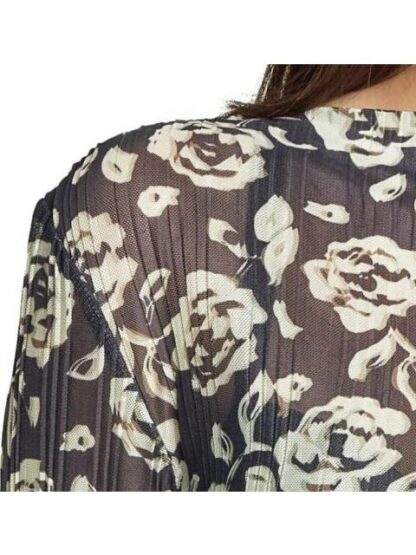 BLUSA CON TRANSPARENCIA NEGRO HOLLY LAND - Image 6