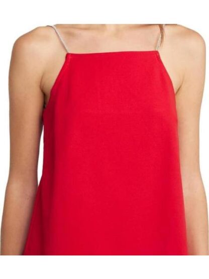 BLUSA TIRANTES CON BRILLOS ROJO HOLLY LAND - Image 5