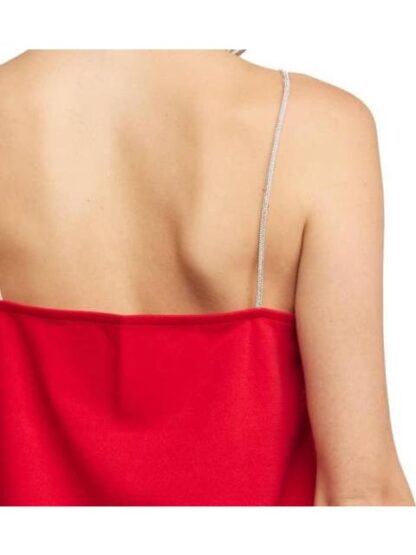 BLUSA TIRANTES CON BRILLOS ROJO HOLLY LAND - Image 6