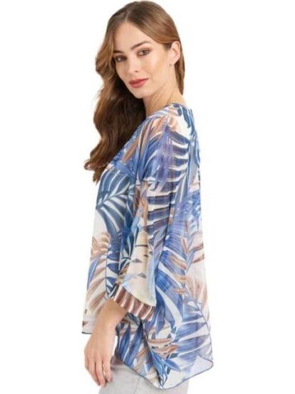 BLUSA DAMA CONTEMPORANEA AZUL YAELI FASHION - Image 4