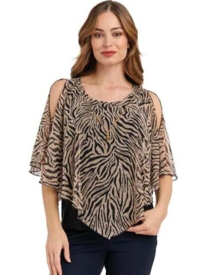 BLUSA DAMA CONTEMPORANEA CAFE YAELI FASHION