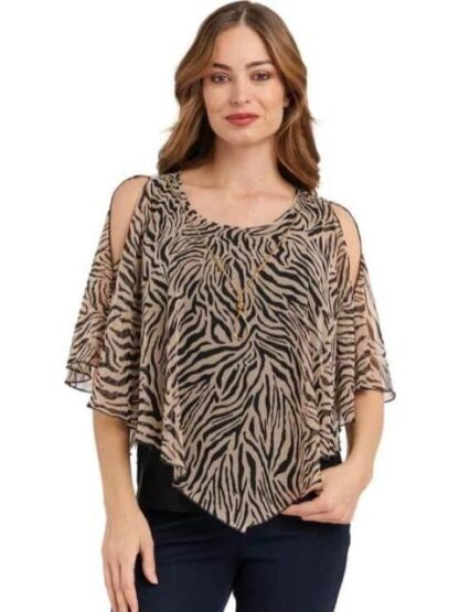 BLUSA DAMA CONTEMPORANEA CAFE YAELI FASHION - Image 2