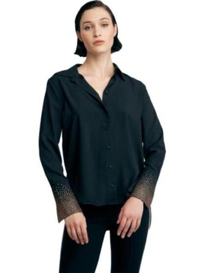 BLUSA PEDRERIA EN MANGAS NEGRO HOLLY LAND - Image 4