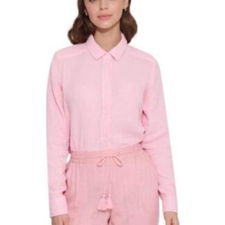 BLUSA DE LINO ROSA HOLLY LAND
