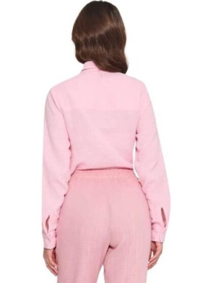 BLUSA DE LINO ROSA HOLLY LAND - Image 5