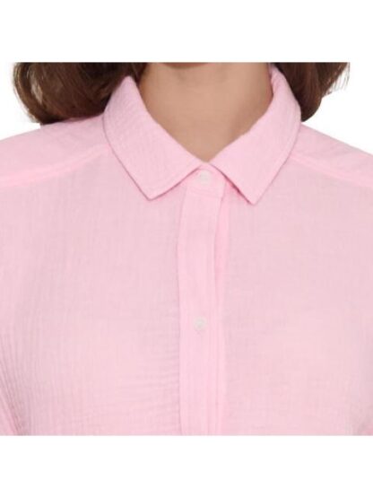 BLUSA DE LINO ROSA HOLLY LAND - Image 6
