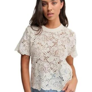 BLUSA ENCAJE BLANCO HOLLY LAND