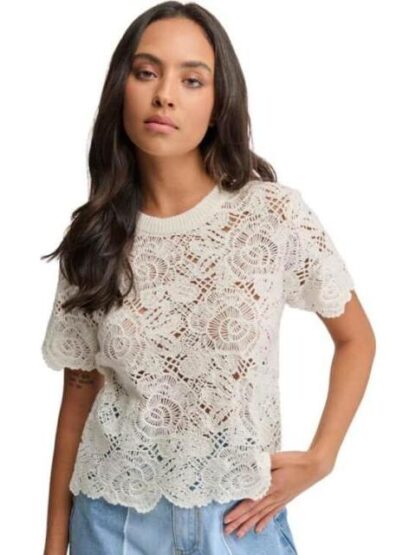 BLUSA ENCAJE BLANCO HOLLY LAND - Image 2