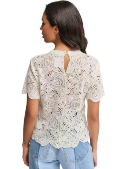 BLUSA ENCAJE BLANCO HOLLY LAND - Image 3