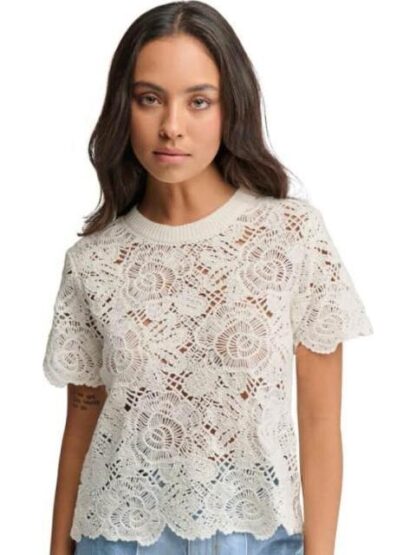 BLUSA ENCAJE BLANCO HOLLY LAND - Image 5