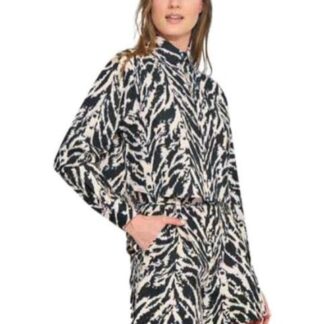 BLUSA ESTAMPADA ANIMAL PRINT HOLLY LAND