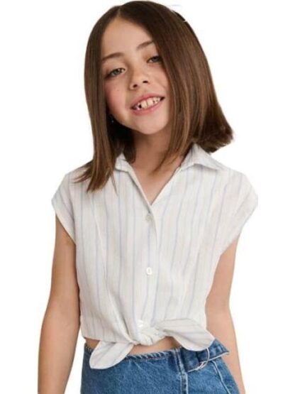 BLUSA ESTAMPADA AZUL HOLLY LAND KIDS - Image 2
