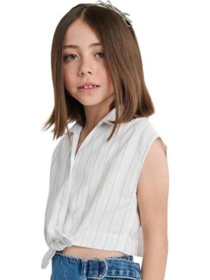 BLUSA ESTAMPADA AZUL HOLLY LAND KIDS - Image 3