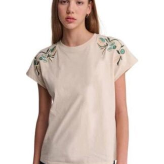 BLUSA ESTAMPADA BEIGE HOLLY LAND