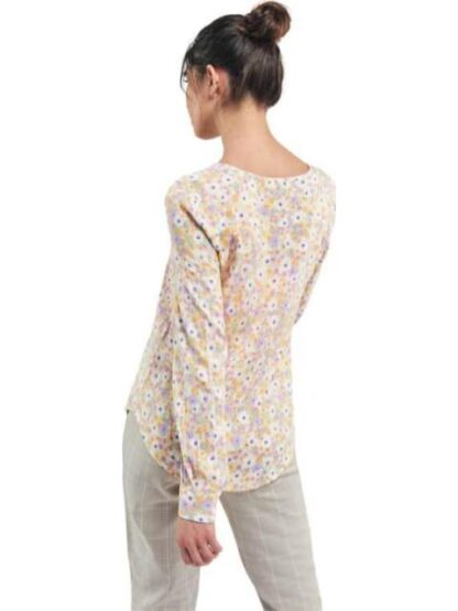 BLUSA ESTAMPADA MANGA LARGA MARFIL HOLLY LAND - Image 5