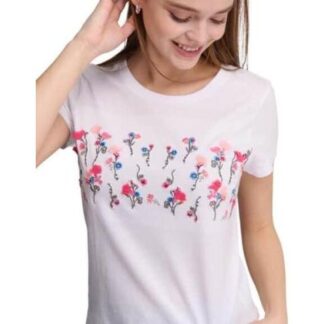 BLUSA FLORES BLANCO HOLLY LAND