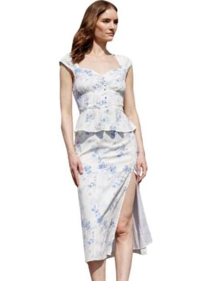 BLUSA FLORES BLANCO HOLLY LAND