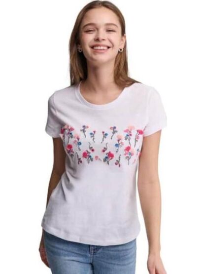 BLUSA FLORES BLANCO HOLLY LAND - Image 2