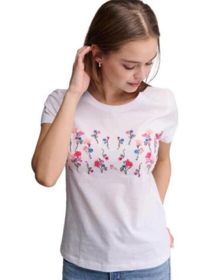 BLUSA FLORES BLANCO HOLLY LAND - Image 3