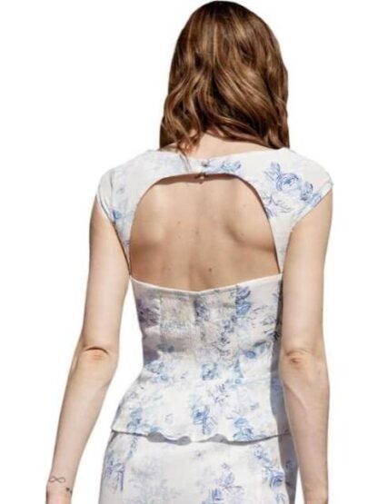BLUSA FLORES BLANCO HOLLY LAND - Image 5
