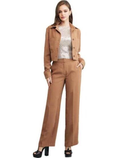 BLUSA MANGA LARGA CAMEL HOLLY LAND