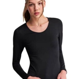BLUSA MANGA LARGA NEGRO HOLLY LAND