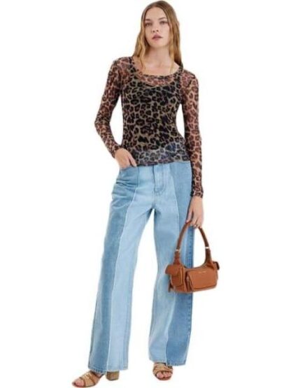 BLUSA MESH CAFE HOLLY LAND
