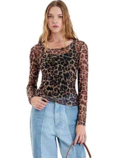 BLUSA MESH CAFE HOLLY LAND - Image 2