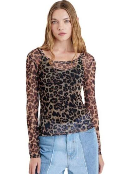 BLUSA MESH CAFE HOLLY LAND - Image 5